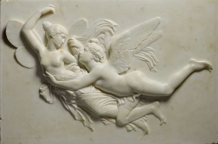 Cupid pursuing Psyche